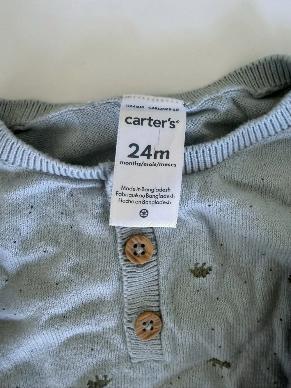 Carter's Cold Weather Bundle for baby boy size 18-24 months and 24 months